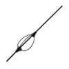 DEÁKY KRMÍTKO PELET FEEDER - olovo-plast - s-povlakom - 2-ks-balenie - 15-g