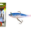 WIZARD SWIMBAIT - LONG GUMENÁ NÁSTRAHA - 3-inch - blue - long-minnow