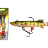 WIZARD SWIMBAIT - PIKE GUMENÁ NÁSTRAHA - 4-inch - redpike - pike