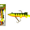 WIZARD SWIMBAIT - PIKE GUMENÁ NÁSTRAHA - 4-inch - firetiger - pike