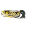 LIVETARGET FROG POPPER - 55-mm - 11-g - emerald-brown - frog-popper