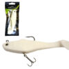 WIZARD SWIMBAIT - PADDLE LONG EXTRA GUMENÁ NÁSTRAHA - 5-inch - white - paddle-long