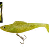 WIZARD SWIMBAIT - PADDLE LONG EXTRA GUMENÁ NÁSTRAHA - 5-inch - green - paddle-long